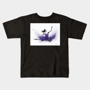 Violet Verve Dance Kids T-Shirt